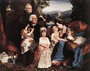 COPLEY, John Singleton The Copley Family dsf Sweden oil painting reproduction